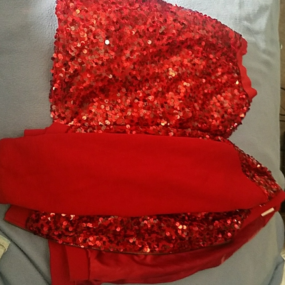 Cat & jack  size 14/16 re shirt and jacket.